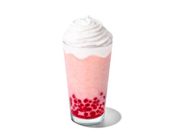 Fresa Cream Frappuccino Con Perlas