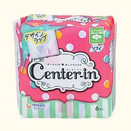 センターイン ふわふわふつうの日ハネつき 6個