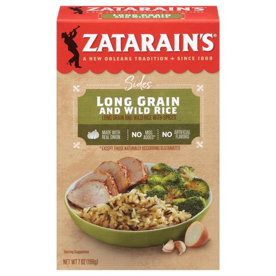 Zatarain's Sides Long Grain & Wild Rice With Spices