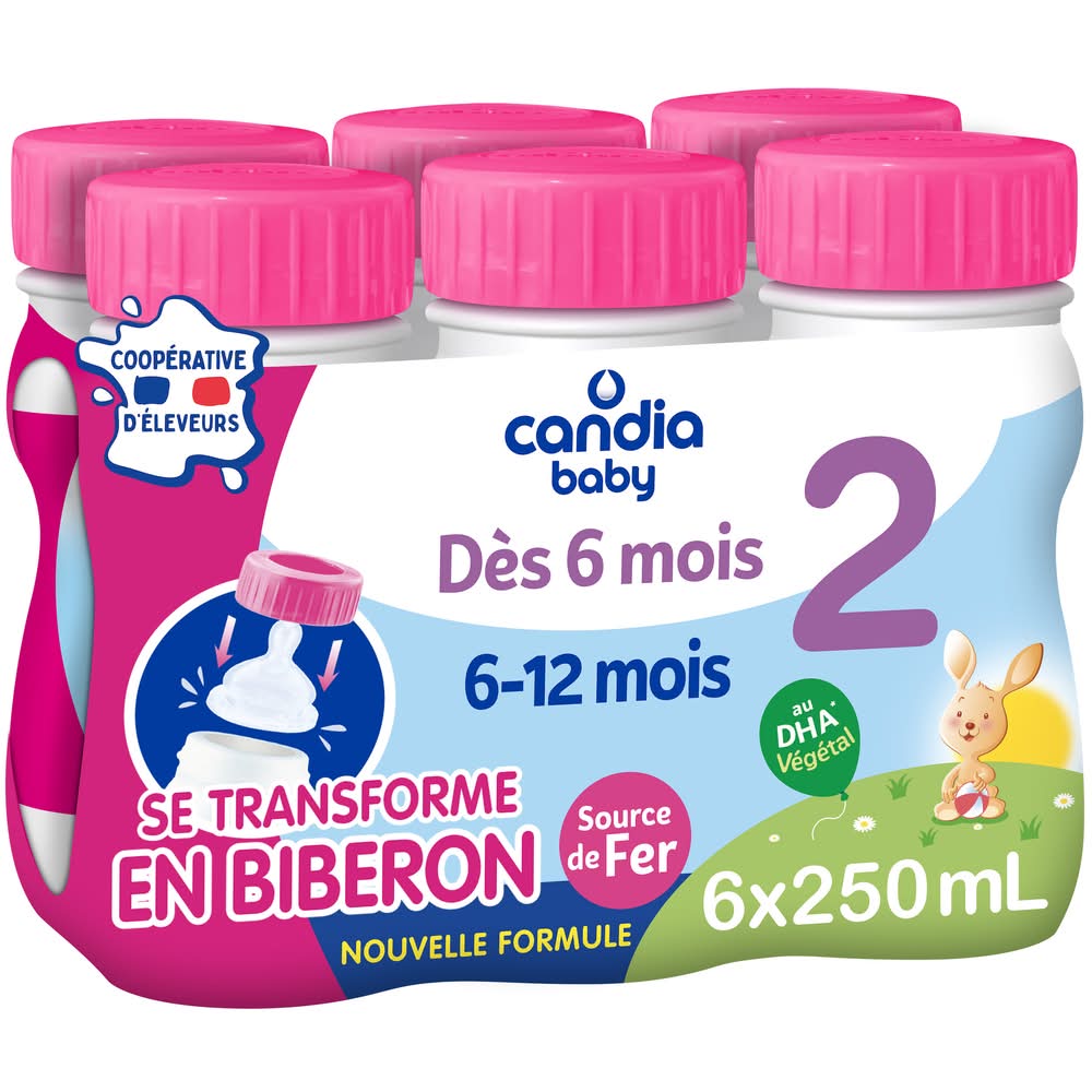 Candia Baby Lait bb liquide ds 6-12 mois 2me ge Delivery Near Me |  Order Online | Uber Eats
