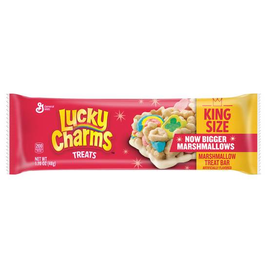 Order Lucky Charms Cereal Bar King Size 1.7oz food online from Everyday Needs by Gopuff store, New Haven on bringmethat.com