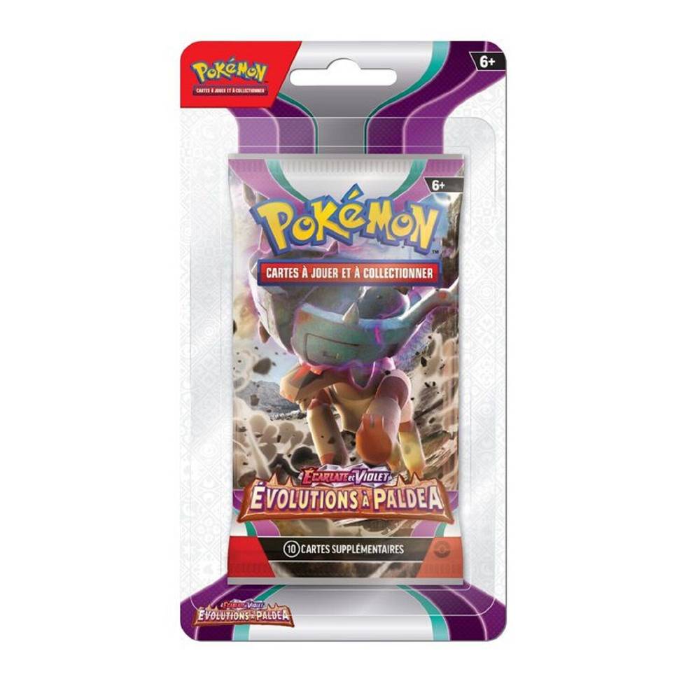 Pokémon - Cartes à jouer et à collectionner  évolutions à paldea 6+