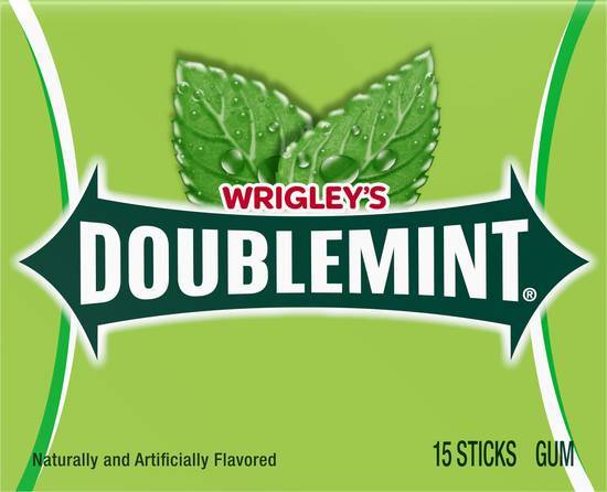 Wrigley's Doublemint Gum Sticks (15 ct)