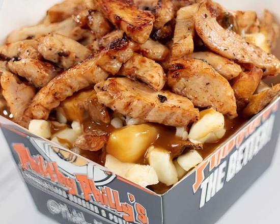 Grilled Chicken Poutine