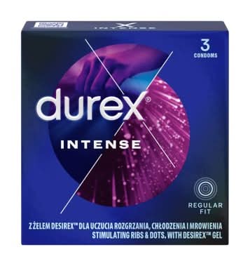 Prezerwatywy Durex Performax Intense 3 szt.