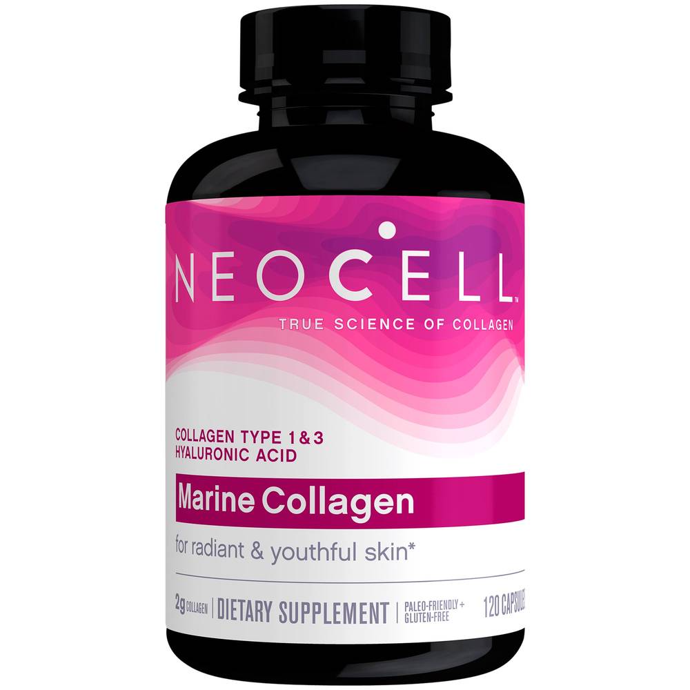 Neocell True Science Of Collagen Marine Collagen Capsules Dietary Supplement