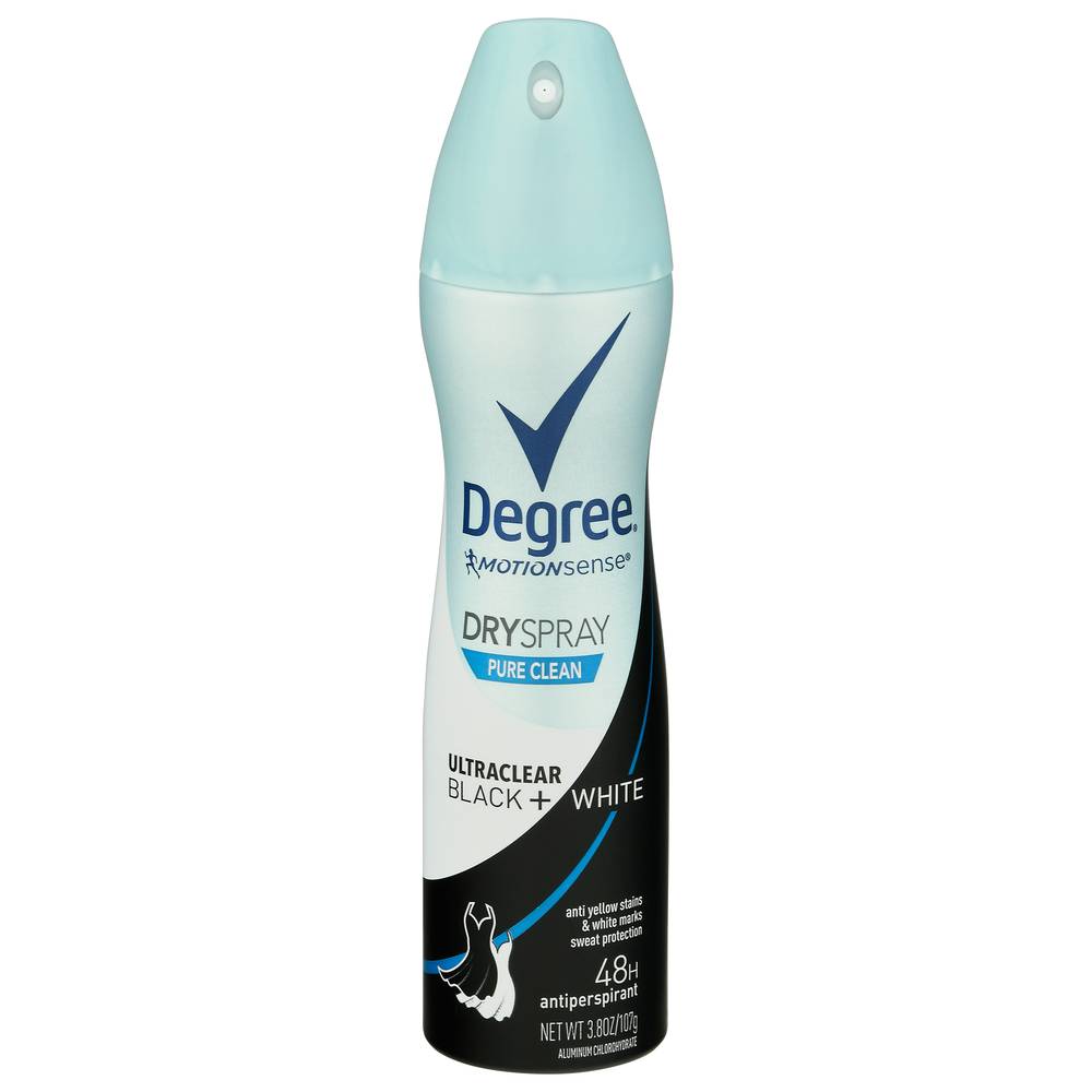 Degree Motionsense Pure Clean Black + White Antiperspirant (3.8 oz)