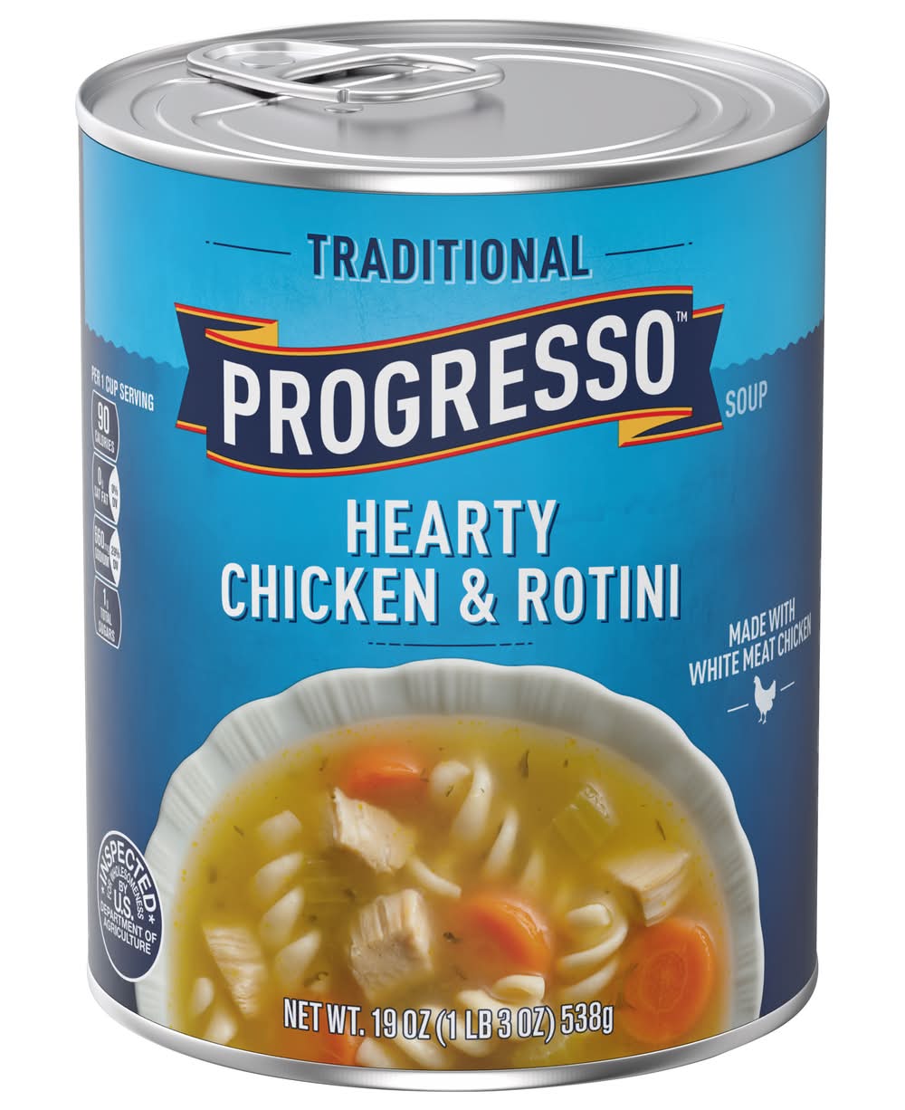 Progresso Traditional Soup, Hearty Chicken & Rotini (19 oz)