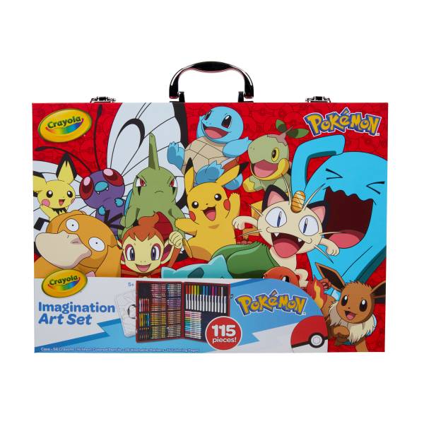 Crayola Pokemon Imagination Art Set (115 ct)