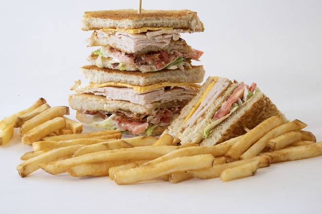 Center Court Turkey Club Sandwich