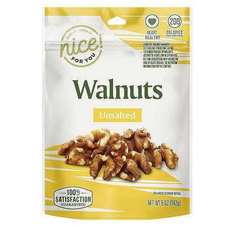 Nice! Walnuts, Unsalted (5 oz)