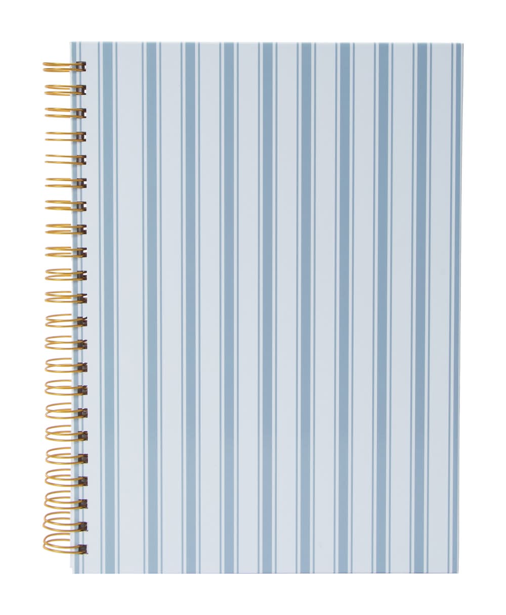 Twin Wire Journal 8in x 11in Blue