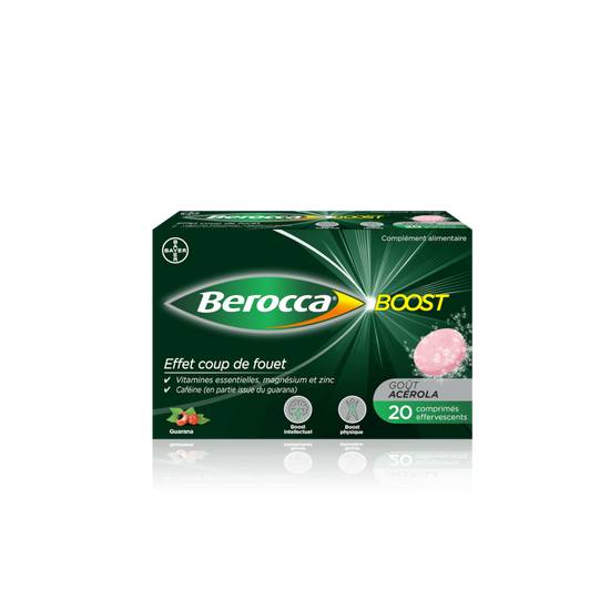 Berocca Boost 20 Comprimés Effervescents