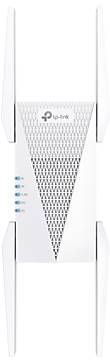 TP-LINK AX & AC Tri Band WiFi 6E Mesh Range Extender, Wall-Plug, White (RE815XE)