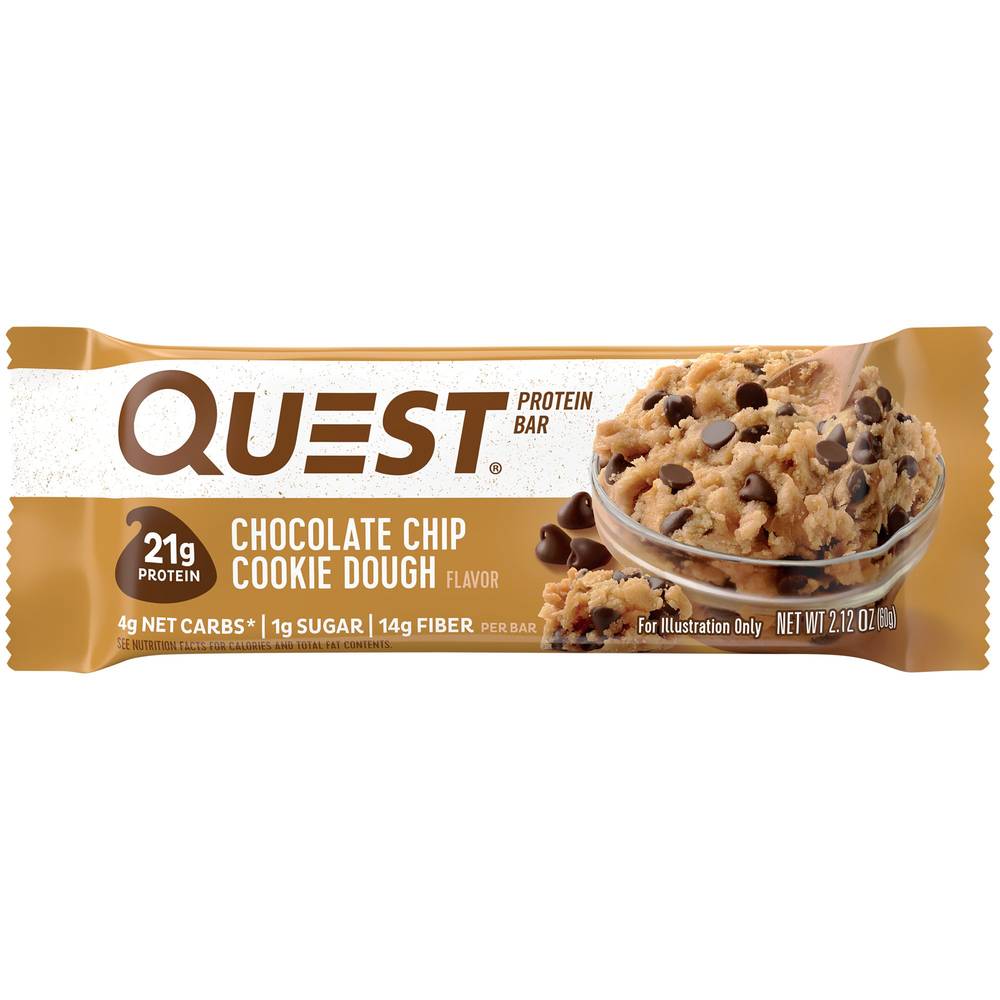 Quest Protein Bar (chocolate chip cookie dough)