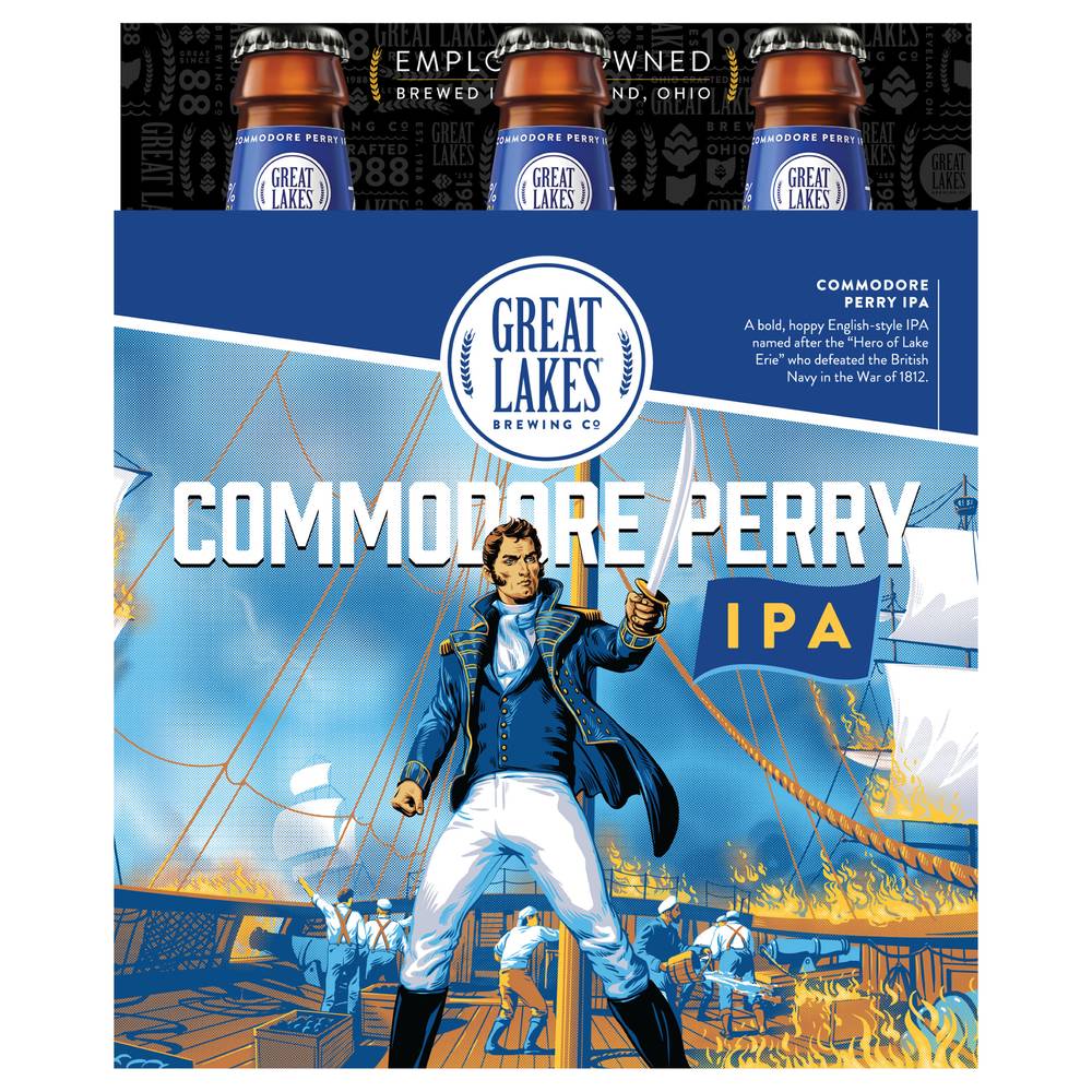 Great Lakes Commodore Perry Ipa (6x 12oz bottles)