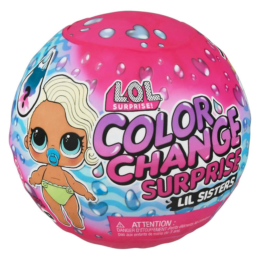 L.o.l Surprise Lil Sisters Color Change Surprise