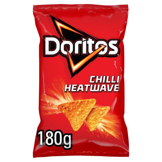 SAVE £1.25 Doritos Chilli Heatwave Sharing Tortilla Chips Crisps 180g