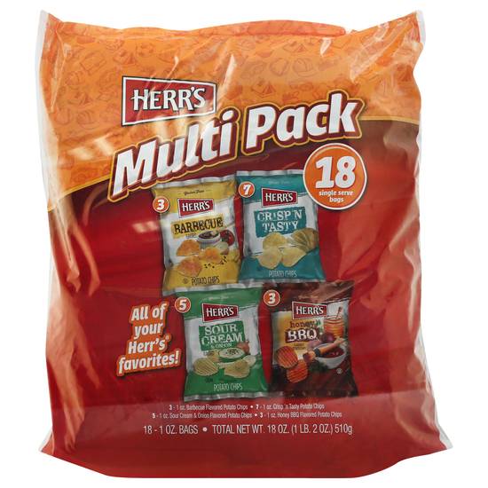 Herr's Multi pack Chips (18 ct)