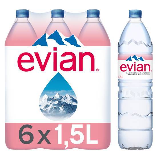 Eau evian - 1.5l.