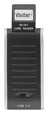 Vivitar Usb 2.0 50-in-1 Card Reader