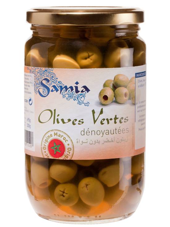 Samia - Olives vertes dénoyautées
