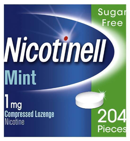 Nicotinell Nicotine Lozenge 1 mg Mint 204 Pieces