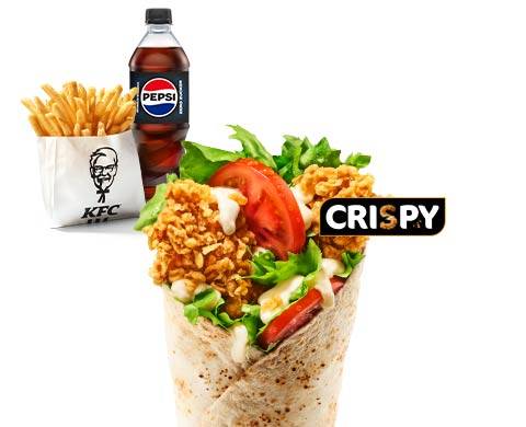Crispy Twister Menü