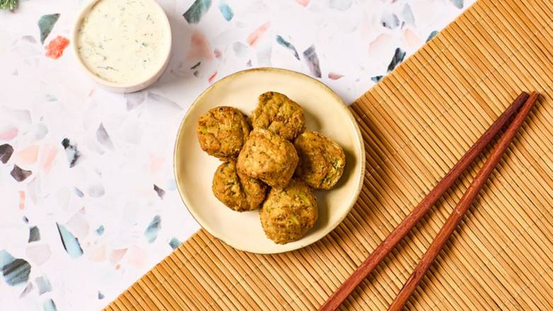 Falafels & son tzatziki