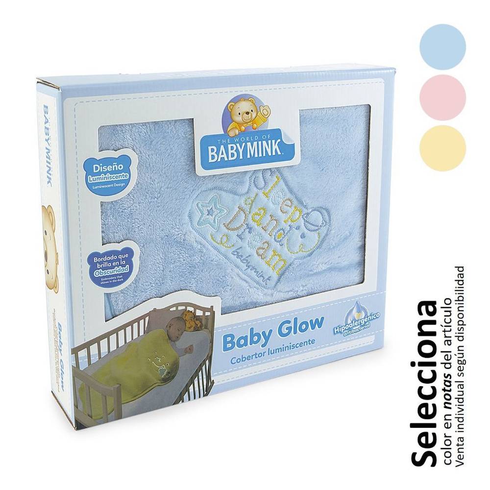 Baby Mink · Cobertor baby glow