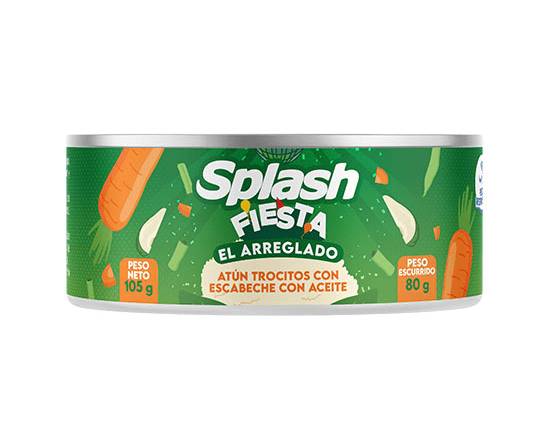 Atún Aceite Splash Arreglado 105 g