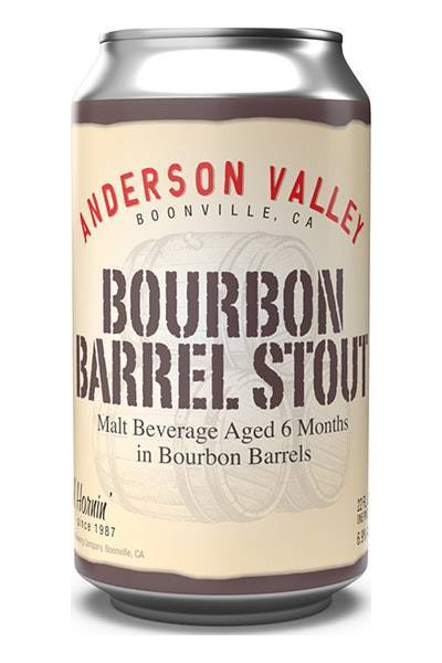Anderson Valley Bourbon Barrel Stout (8 ct , 12 fl oz )