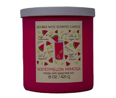 Watermelon Mimosa 2-Wick Candle, 15 Oz.