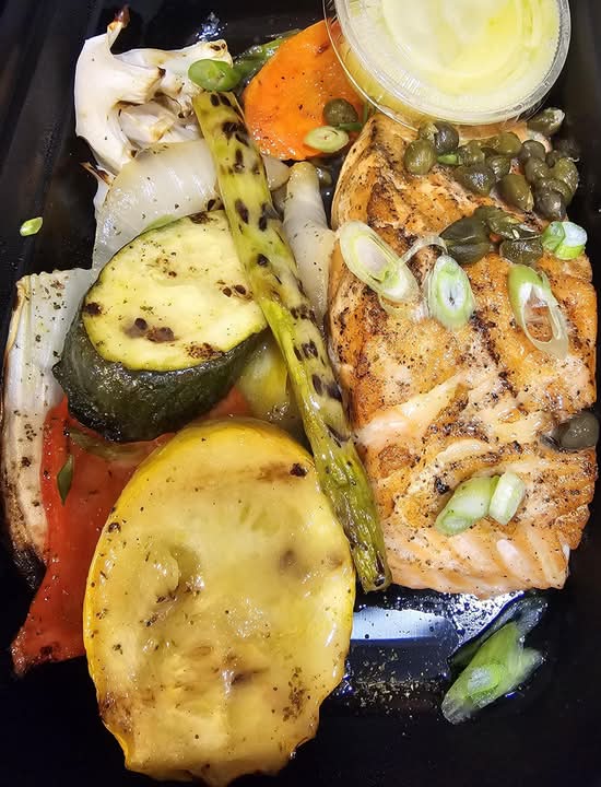 Grilled Faroe Island Salmon