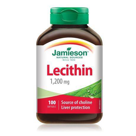 Jamieson Lecithin Softgels 1200 mg (100 units)