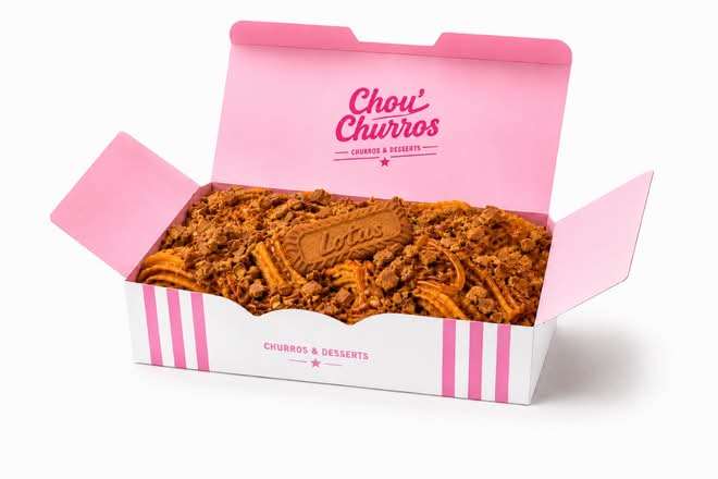 BOX CHURROS - 100% SPECULOOS X8🍿