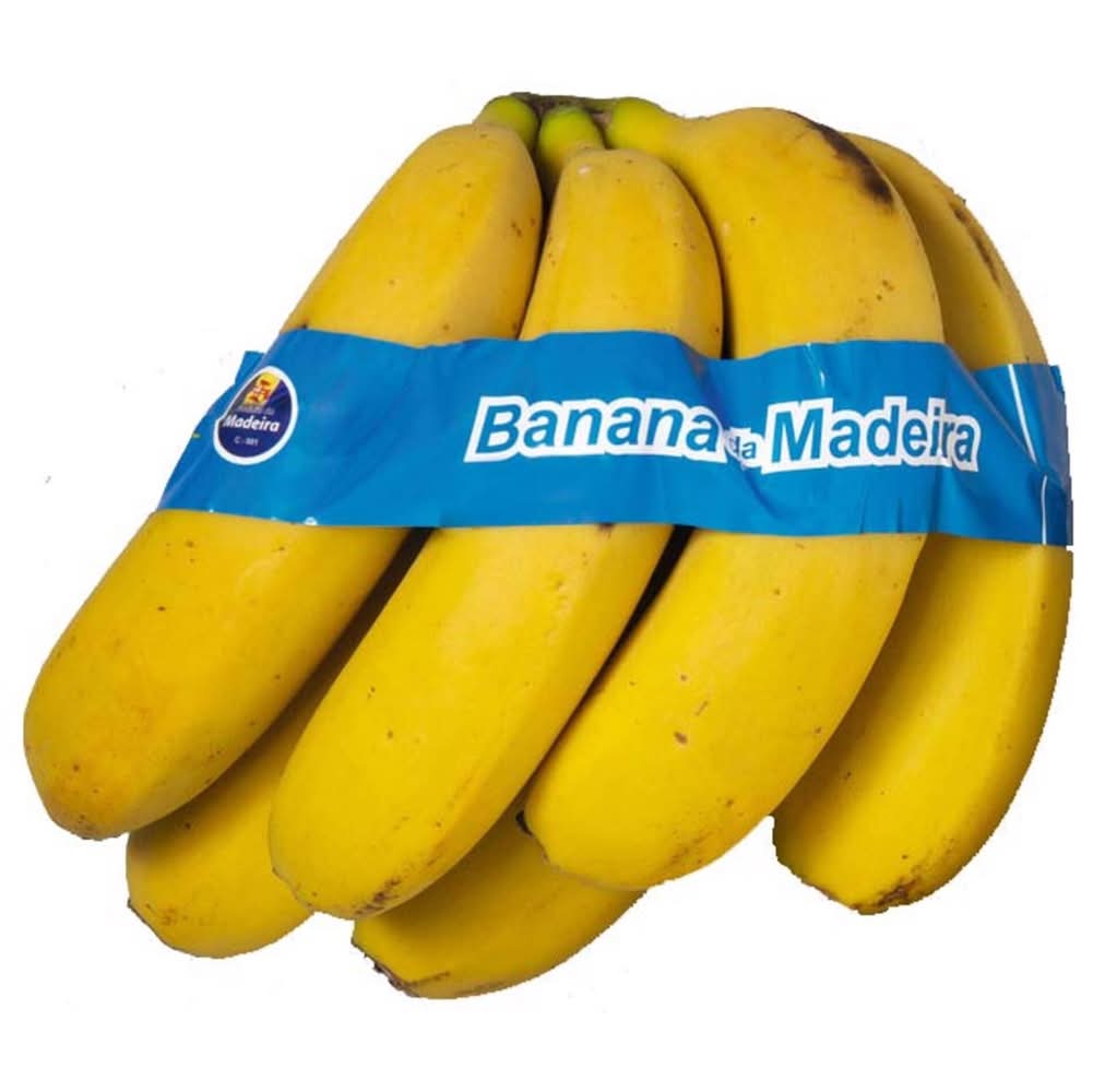 Banana da Madeira (Cacho) Continente (emb. 1,1 kg)