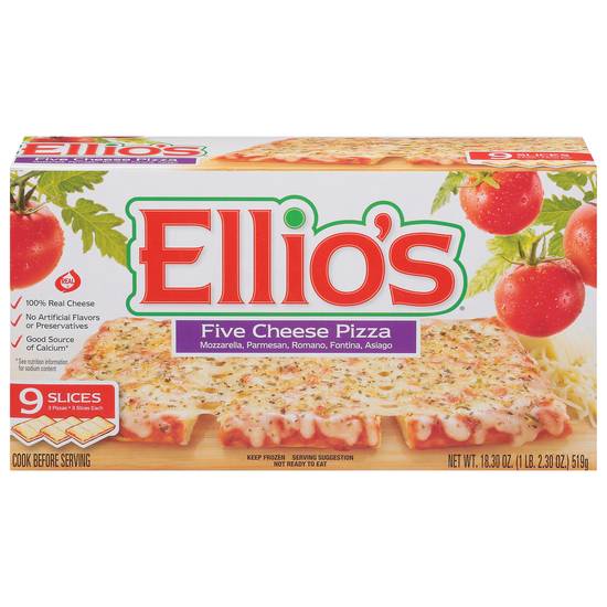 Ellio's Five Cheese Pizza (18.3 oz)