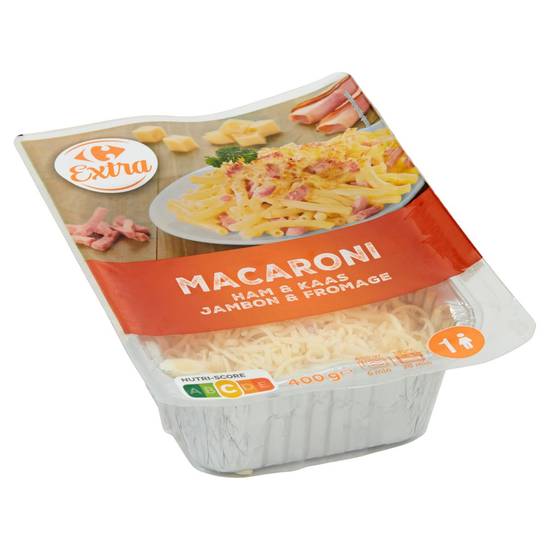 Carrefour Extra Macaroni Ham & Kaas 400 g