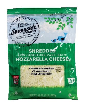Sunnyside Farms Shredded Mozzarella Cheese (32 oz)