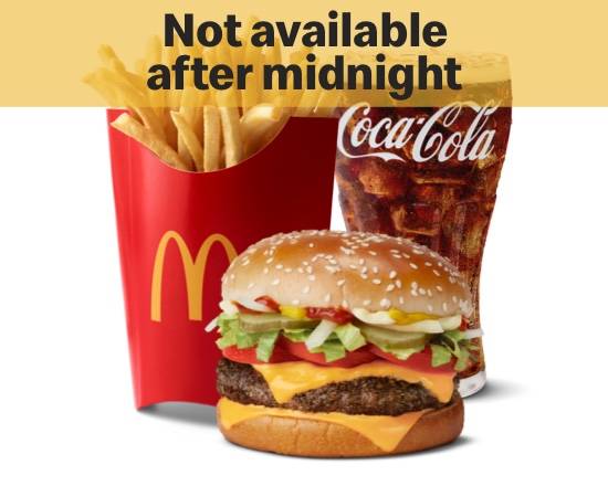 Quarter Pounder® with Cheese Deluxe Meal