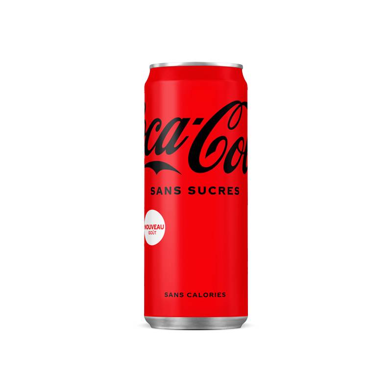 Coca-Cola sans sucres 33cl