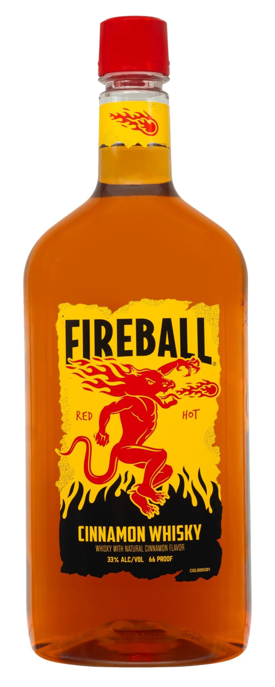 Fireball Flavored Whiskey, Cinnamon (1.75 L)