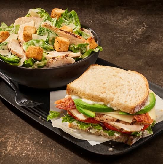 Sandwich and Salad