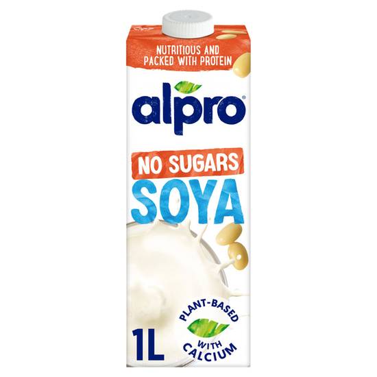 Alpro Unsweetened Soya Milk Drink 1L