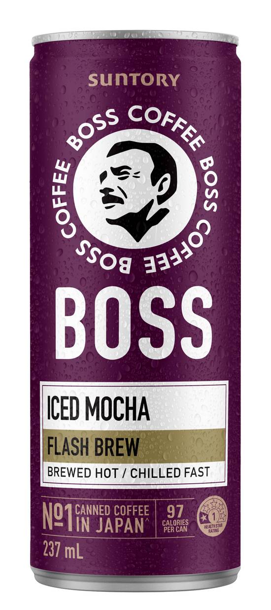 Suntory Boss Coffee Mocha 237ml