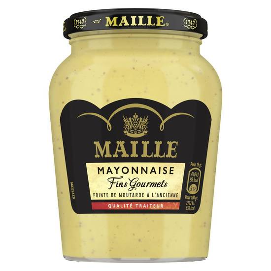 Mayonnaise Fins Gourmets MAILLE - Le pot de 320g