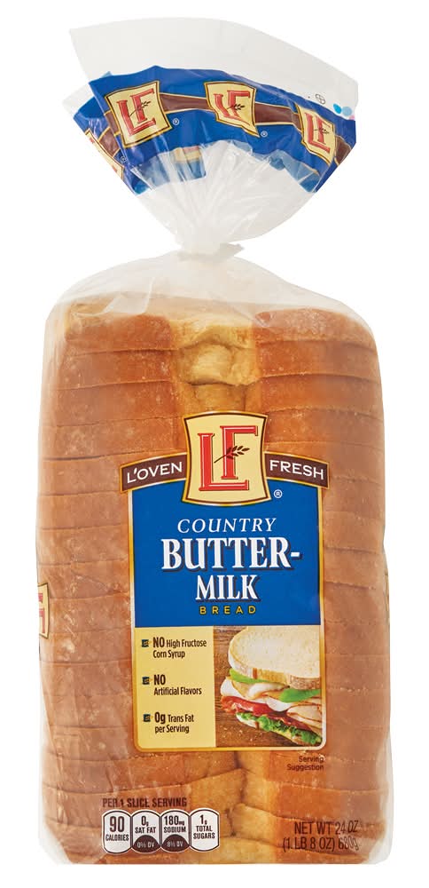 L'oven Fresh Buttermilk Bread Wide Pan