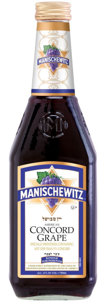 Manischewitz American Concord Wine, Grape (750 ml)