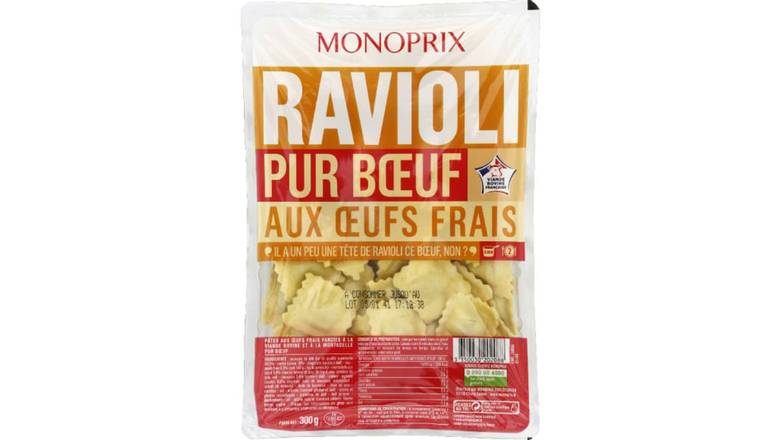 Monoprix - Ravioli au pur bœuf